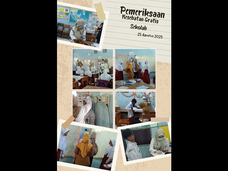 PEMERIKSAAN KESEHATAN GRATIS SEKOLAH DI SD/MI 2025